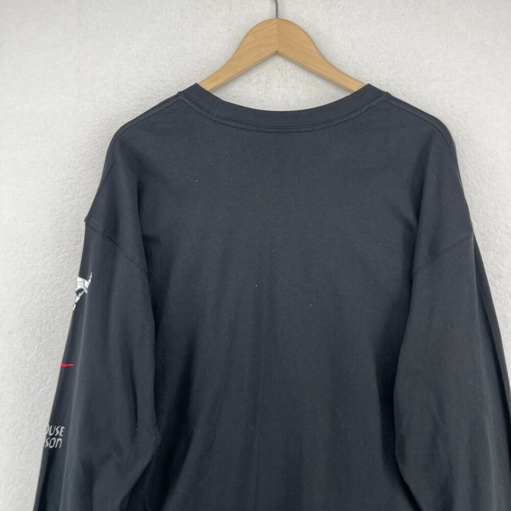 CHICAGO BULLS Shirt Mens XL NIKE 2023/24 City Edition Max90 NBA Basketball Black - Picture 4 of 11